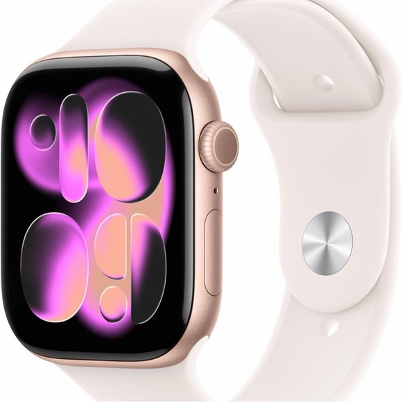 Apple Watch Series 10 (GPS+Cellular) - 46mm Rose Gold Aluminum Case